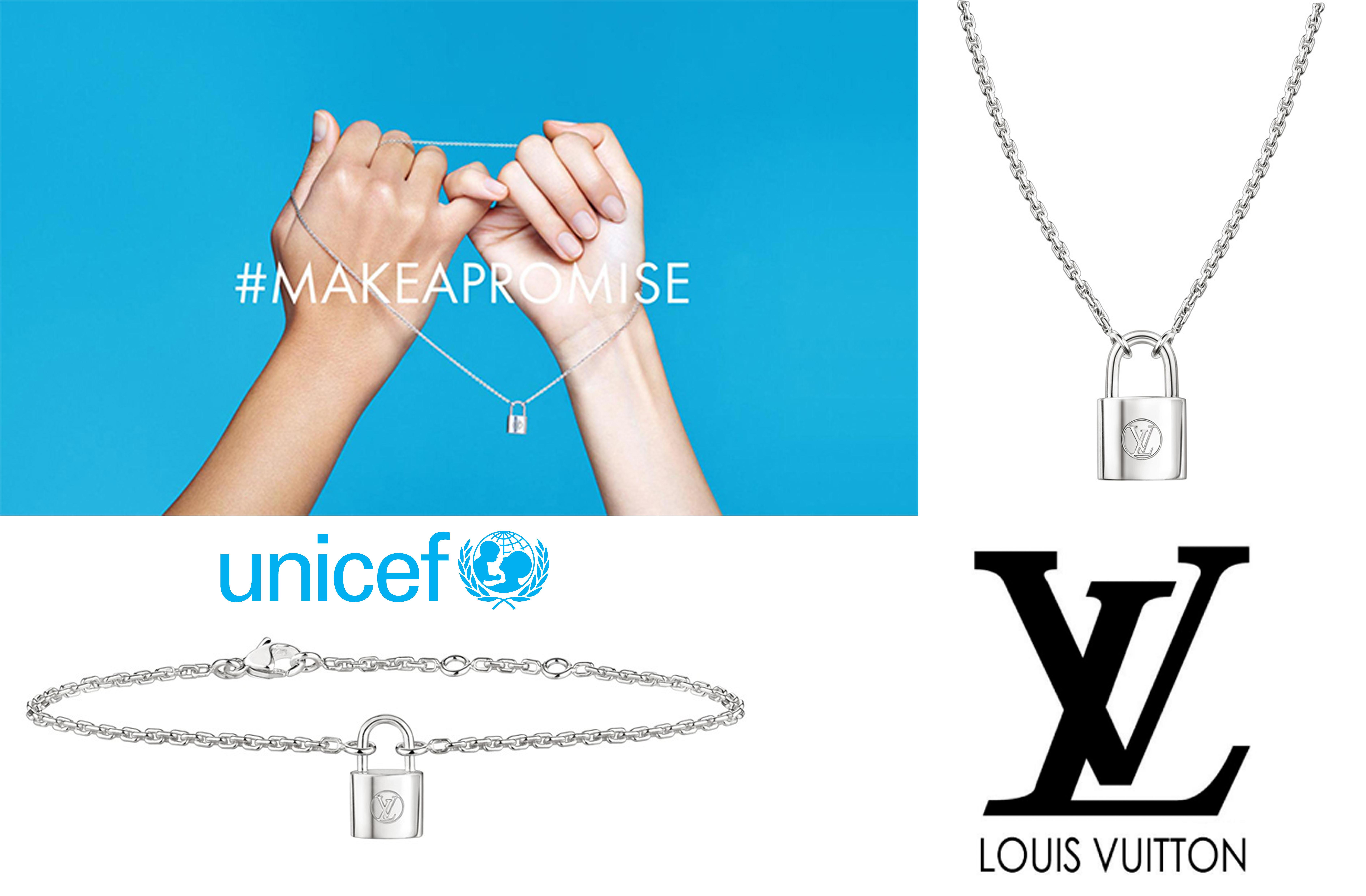 louis vuitton unicef necklace price